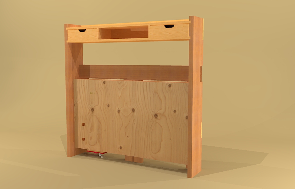 Folding Workbench Plans