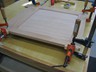 Glueing the end panels