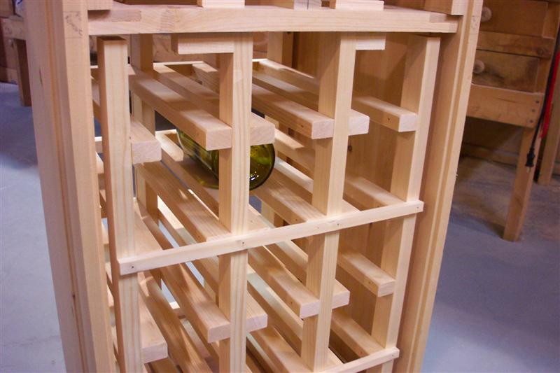 Woodworking Plans Wine Rack Construction PDF Plans